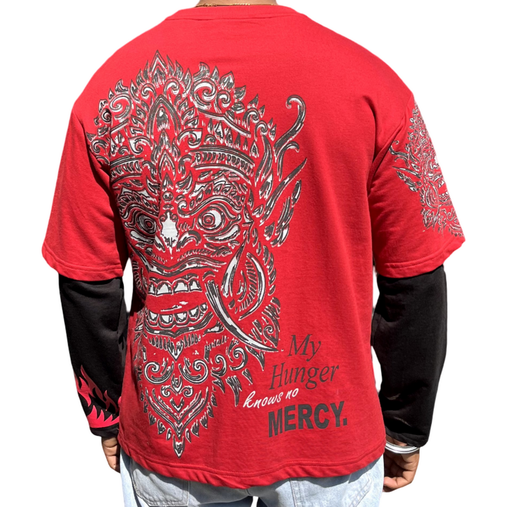 KIRTI MUKH oversized doctor sleeve Tshirt